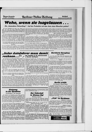 Berliner Volkszeitung vom 13.11.1930