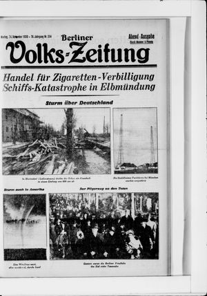 Berliner Volkszeitung vom 24.11.1930
