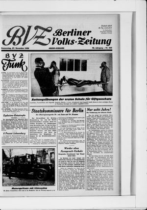Berliner Volkszeitung vom 27.11.1930