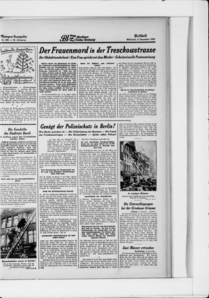 Berliner Volkszeitung vom 03.12.1930