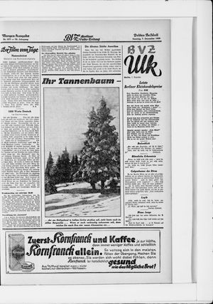 Berliner Volkszeitung on Dec 7, 1930