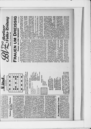 Berliner Volkszeitung vom 14.12.1930