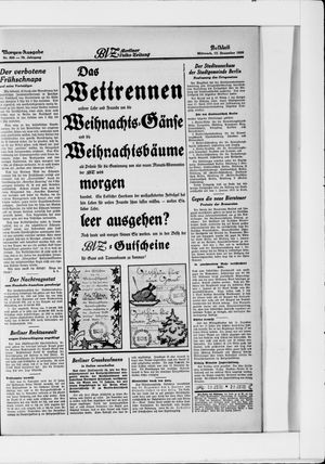 Berliner Volkszeitung vom 17.12.1930