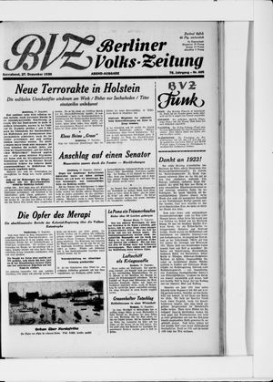 Berliner Volkszeitung vom 27.12.1930