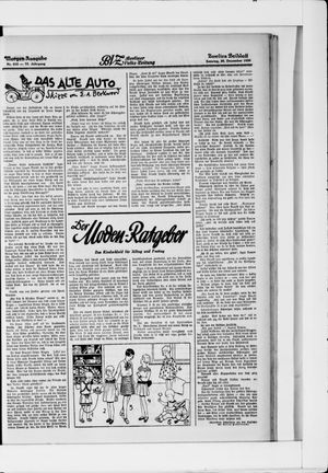 Berliner Volkszeitung vom 28.12.1930