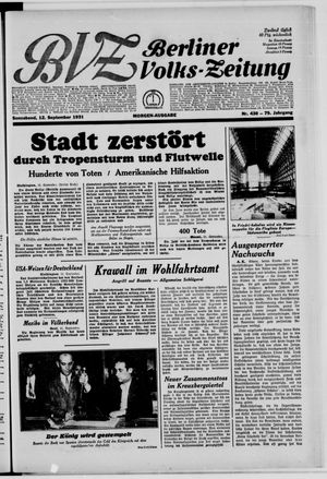 Berliner Volkszeitung vom 12.09.1931