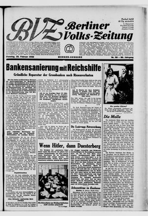 Berliner Volks-Zeitung vom 23.02.1932