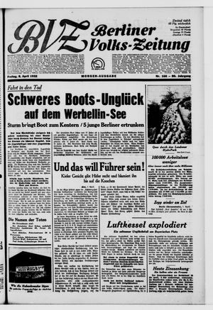 Berliner Volks-Zeitung vom 08.04.1932