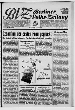 Berliner Volkszeitung vom 22.05.1932