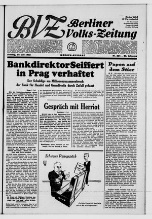 Berliner Volks-Zeitung vom 10.07.1932