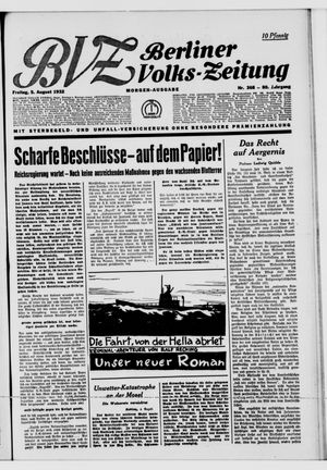 Berliner Volkszeitung vom 05.08.1932