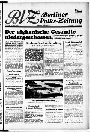 Berliner Volkszeitung vom 06.06.1933
