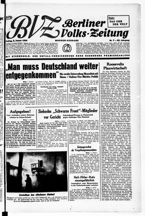 Berliner Volkszeitung vom 05.01.1934