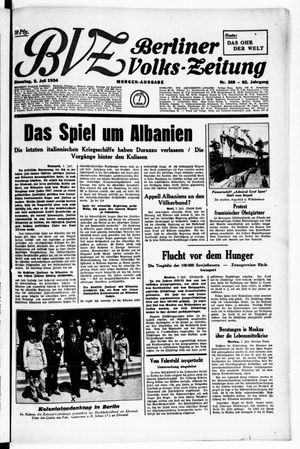 Berliner Volks-Zeitung vom 03.07.1934