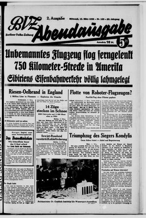 Berliner Volkszeitung vom 13.03.1935