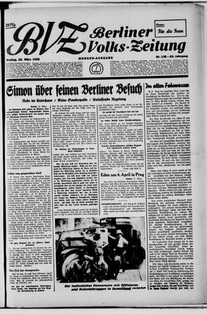 Berliner Volkszeitung vom 22.03.1935