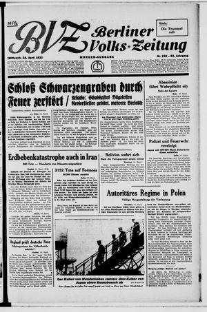 Berliner Volks-Zeitung vom 24.04.1935