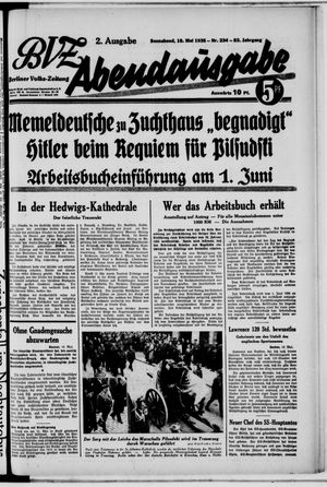 Berliner Volkszeitung vom 18.05.1935