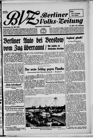 Berliner Volkszeitung vom 30.05.1935