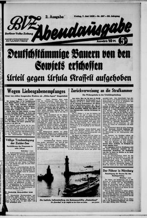 Berliner Volkszeitung on Jun 7, 1935