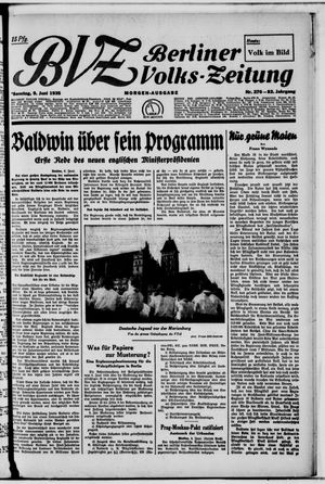 Berliner Volks-Zeitung vom 09.06.1935