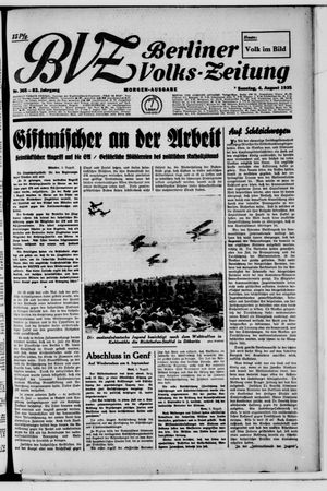 Berliner Volkszeitung vom 04.08.1935