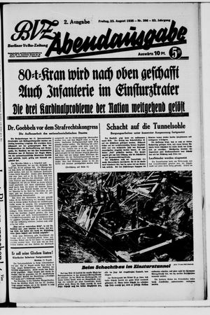 Berliner Volkszeitung vom 23.08.1935