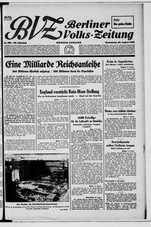 Berliner Volkszeitung vom 24.08.1935