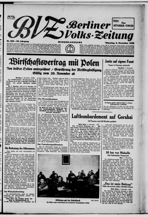Berliner Volkszeitung on Nov 5, 1935