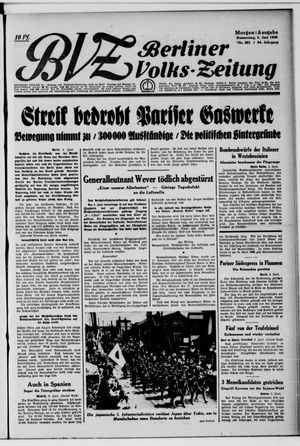 Berliner Volkszeitung vom 04.06.1936