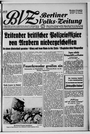 Berliner Volkszeitung vom 13.06.1936