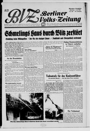 Berliner Volkszeitung vom 01.07.1936