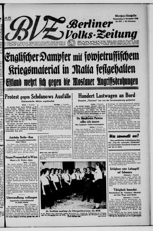 Berliner Volkszeitung vom 03.12.1936