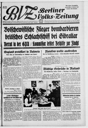 Berliner Volkszeitung vom 04.02.1937