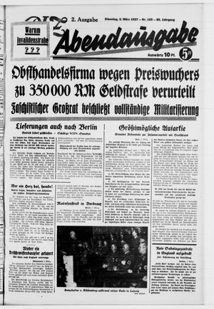Berliner Volkszeitung vom 02.03.1937