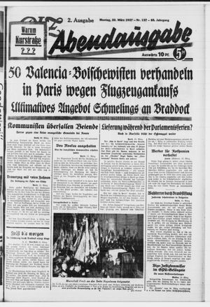Berliner Volkszeitung on Mar 22, 1937