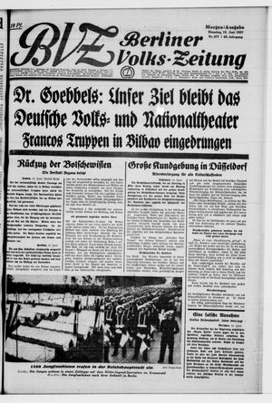 Berliner Volkszeitung on Jun 15, 1937