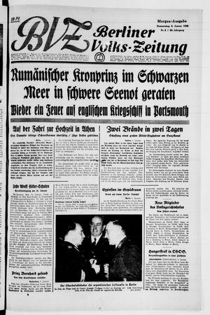 Berliner Volks-Zeitung on Jan 6, 1938