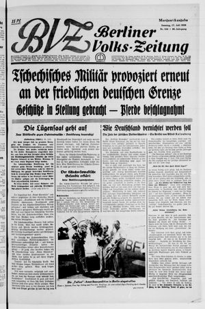 Berliner Volkszeitung vom 17.07.1938