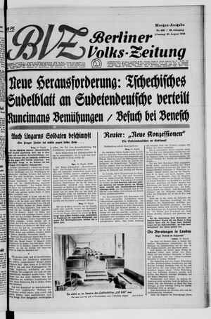 Berliner Volkszeitung vom 30.08.1938