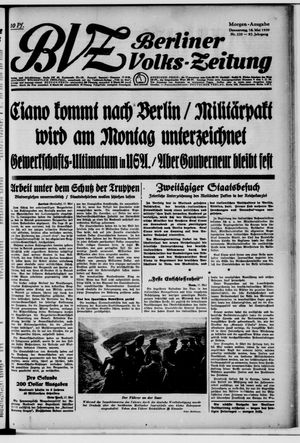 Berliner Volks-Zeitung vom 18.05.1939