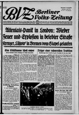 Berliner Volkszeitung vom 02.07.1939