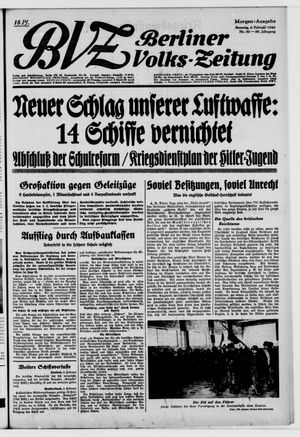 Berliner Volks-Zeitung vom 04.02.1940