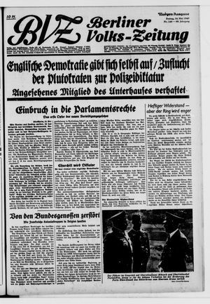 Berliner Volkszeitung vom 24.05.1940