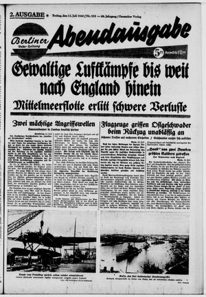 Berliner Volkszeitung vom 12.07.1940