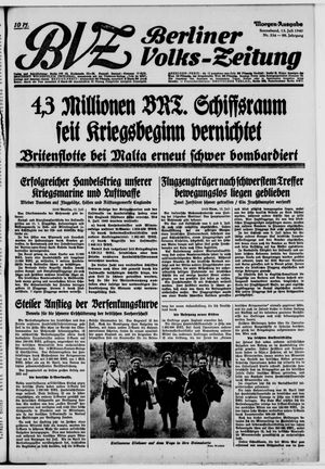 Berliner Volkszeitung vom 13.07.1940