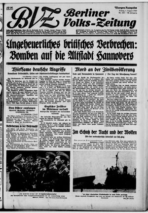 Berliner Volkszeitung on Aug 2, 1940
