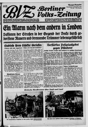 Berliner Volks-Zeitung vom 14.09.1940