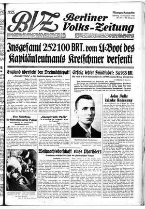Berliner Volkszeitung vom 17.12.1940