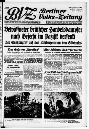 Berliner Volkszeitung on Jan 4, 1941